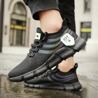 Comfortable Men's Running Shoes for Flat Feet Support