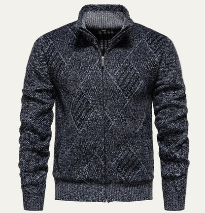 Warm Men's Fleece Zip Up Jacket