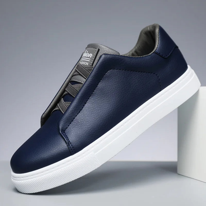 Comfortable Men's Leather Orthopedic Sneakers