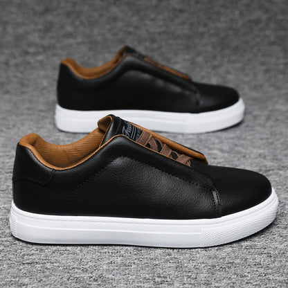 Comfortable Men's Leather Orthopedic Sneakers