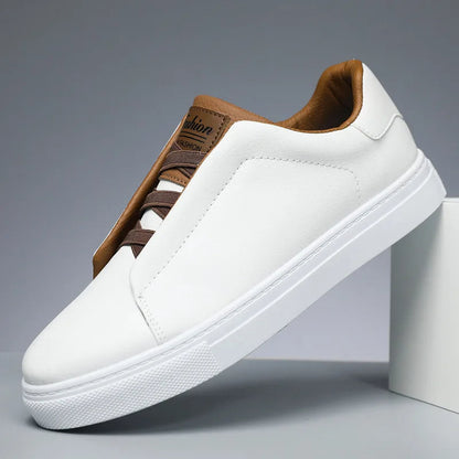 Comfortable Men's Leather Orthopedic Sneakers