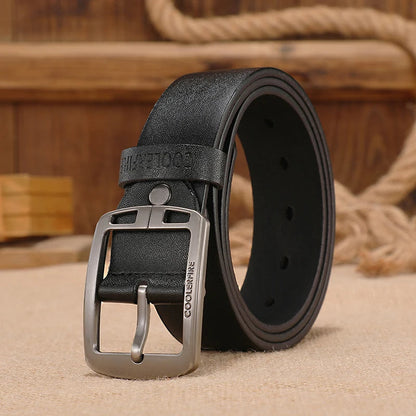 Authentic Leather Belt - Classic Vintage Design