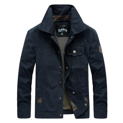 Rugged Outdoor Cargo Jacket For Men