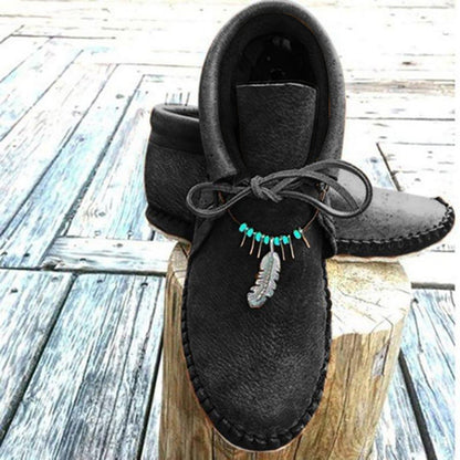 Classic Leather Ankle Boots