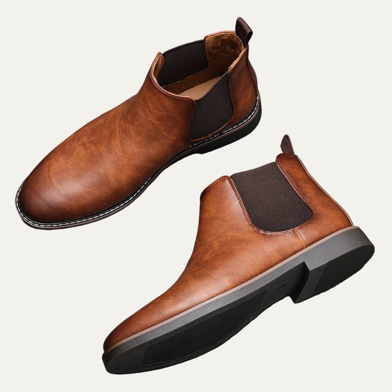 Men's Premium Soft Leather Ankle Boots