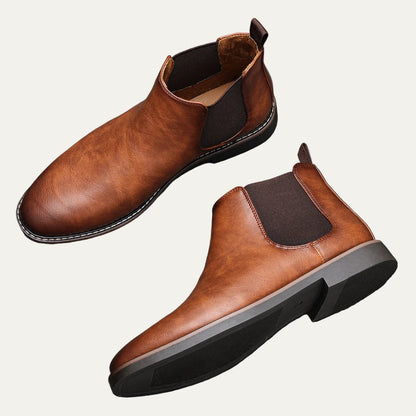 Men's Premium Soft Leather Ankle Boots