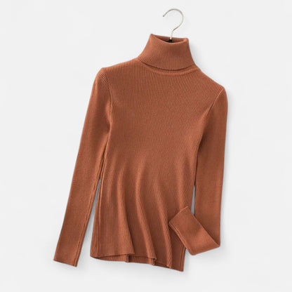 Luxurious Soft Neck Sweater for Women - OutfitLondon