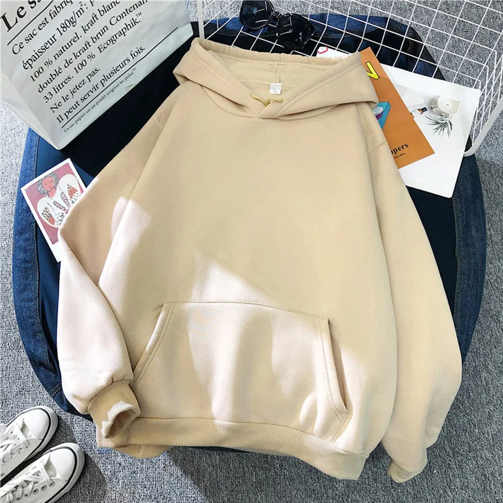 Relaxed Fit Women's Sweatshirt Hoodie