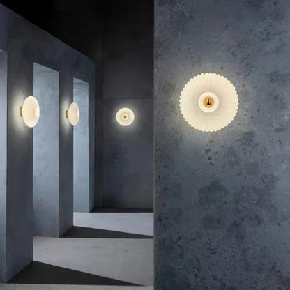 Warm Ambient Ocean Glass Wall Lamp - OutfitLondon