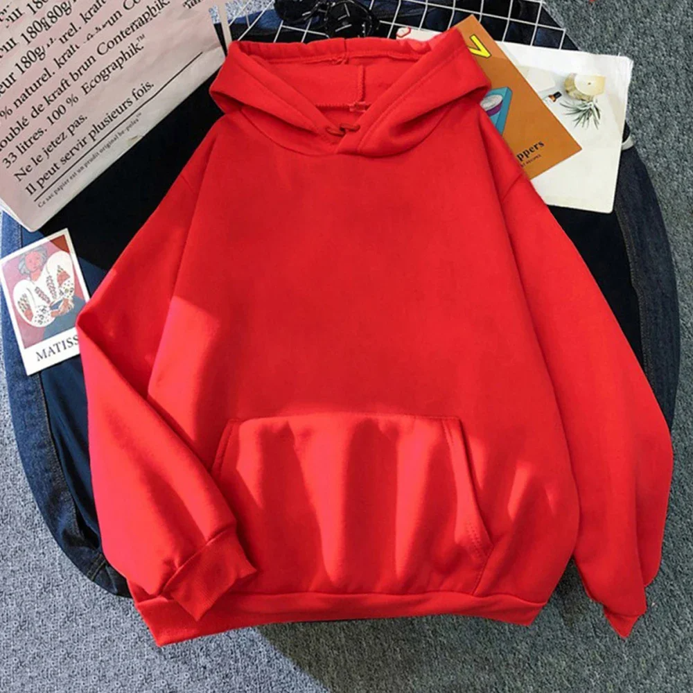 Relaxed Fit Women's Sweatshirt Hoodie