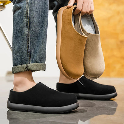 Cozy Men's Indoor Clog Slippers Shoes