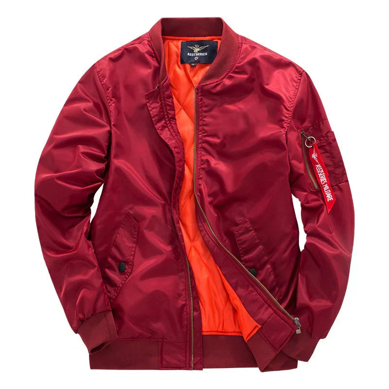 Relaxed Fit Water Resistant Mens Jacket