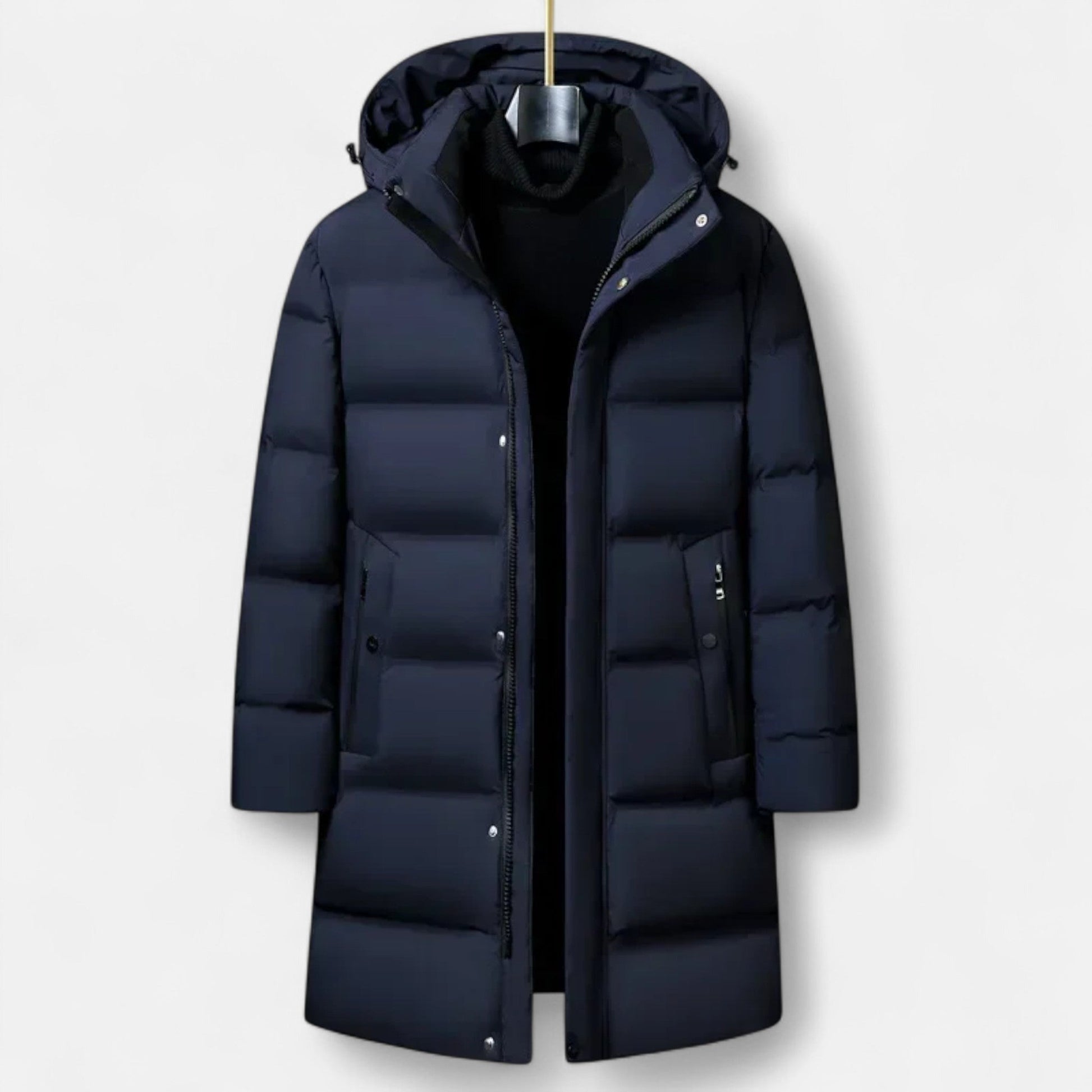 Insulated Men's Winter Hooded Puffer Jacket Coat - OutfitLondon