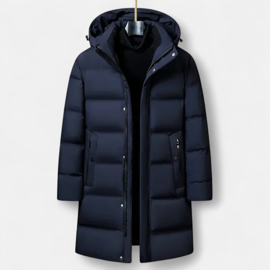 Insulated Men's Winter Hooded Puffer Jacket Coat - OutfitLondon