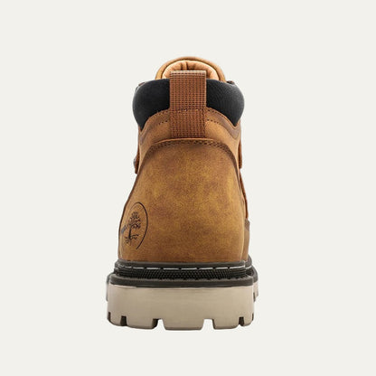 Tough Leather Lace Up Ankle Boots for Men