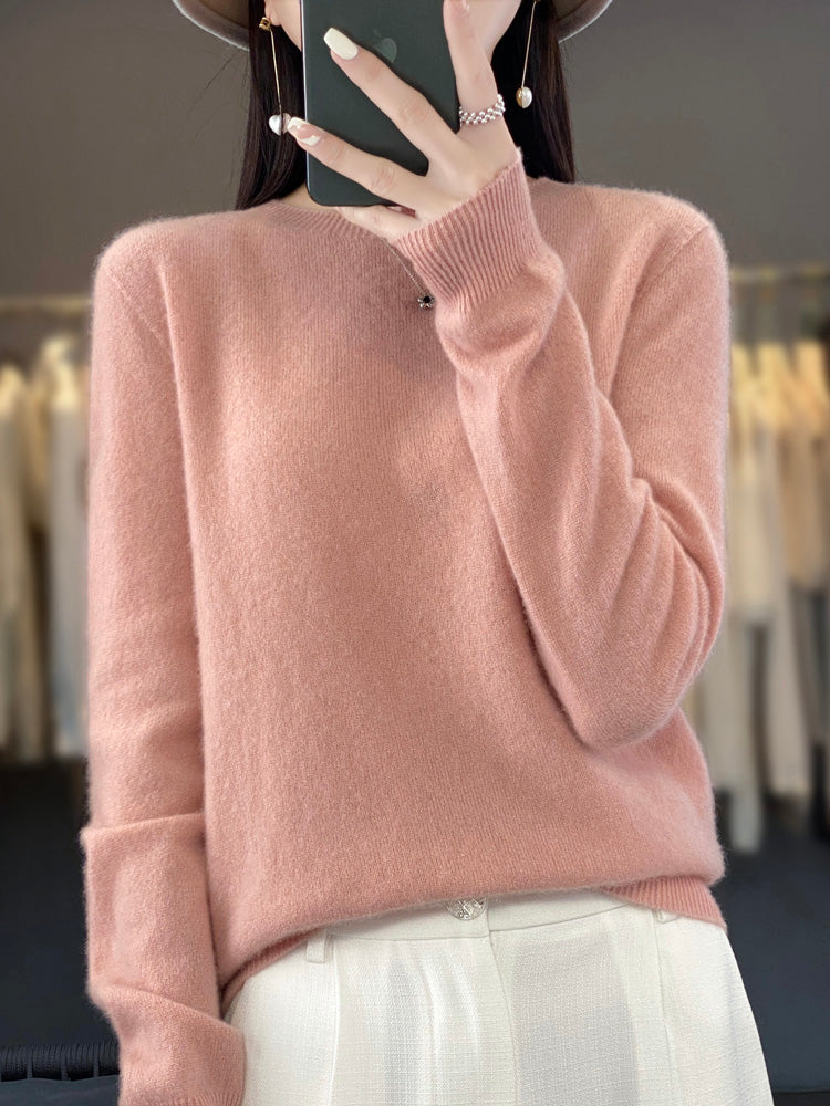 Cozy Winter Knitted Pullover Sweater