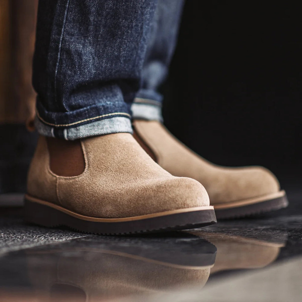 Luxury Men's Suede Ankle Boots