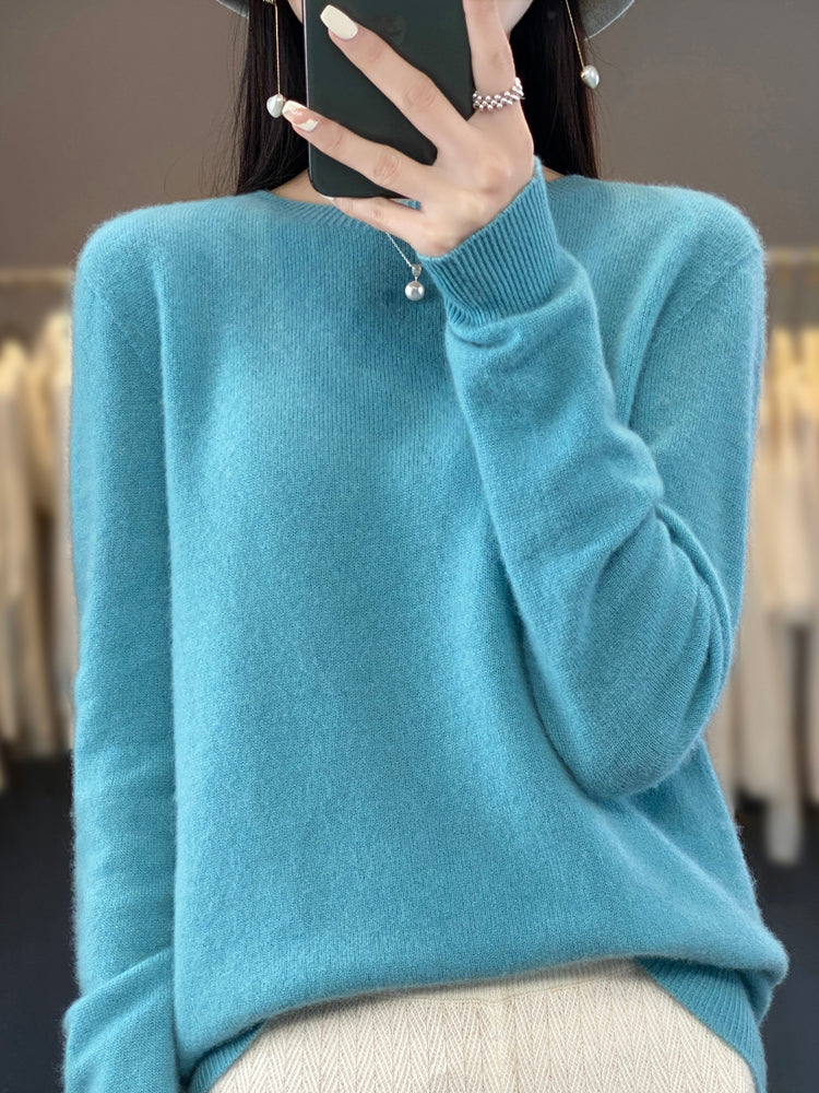 Cozy Winter Knitted Pullover Sweater