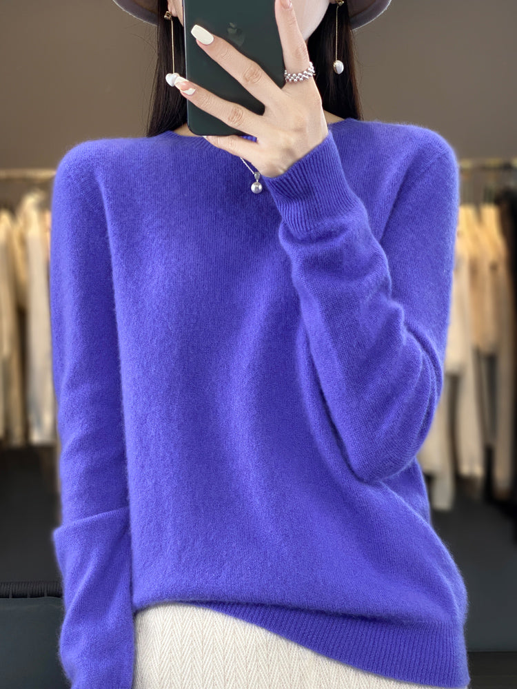 Cozy Winter Knitted Pullover Sweater