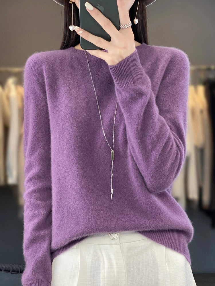 Cozy Winter Knitted Pullover Sweater