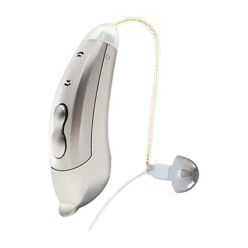 Compact Wireless Hearing Aids With Mobile App Control