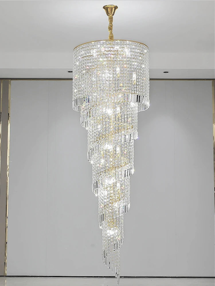 Elegant Crystal Ceiling Lighting Fixture