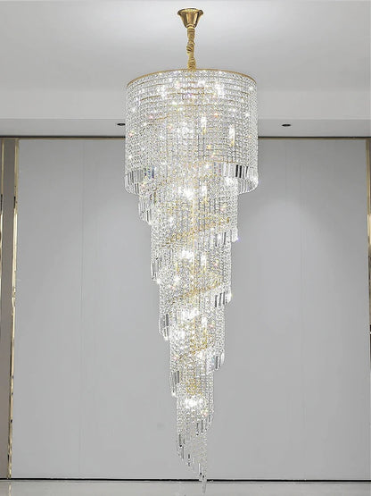 Elegant Crystal Ceiling Lighting Fixture
