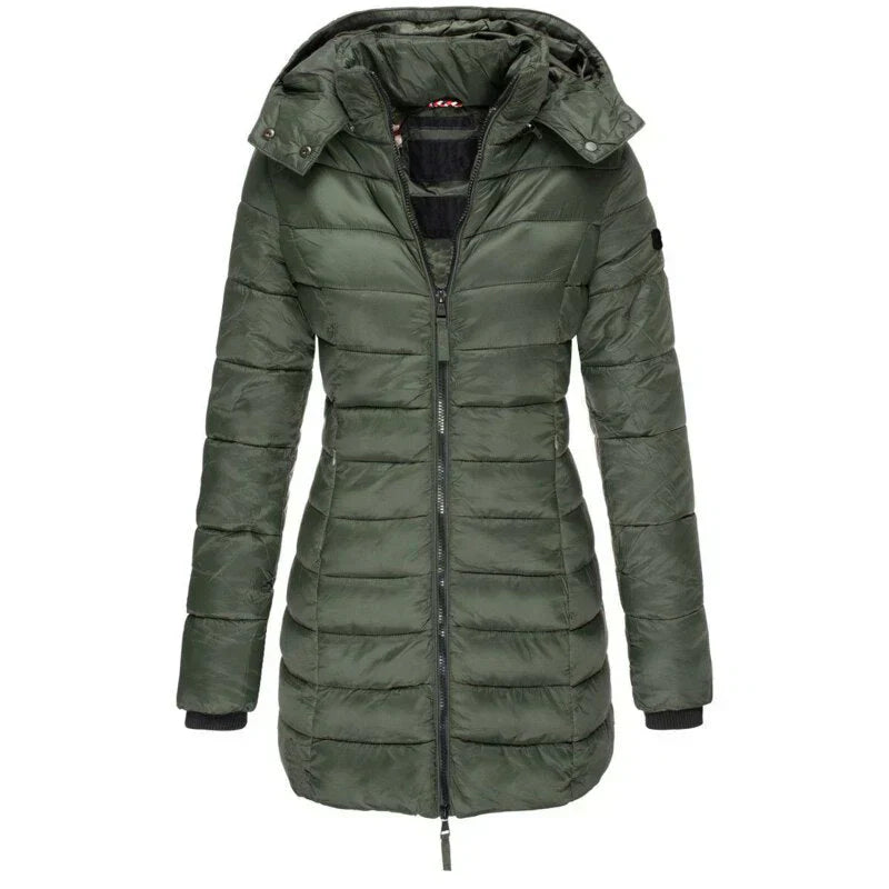 Warm Waterproof Women's Down Parka Coat