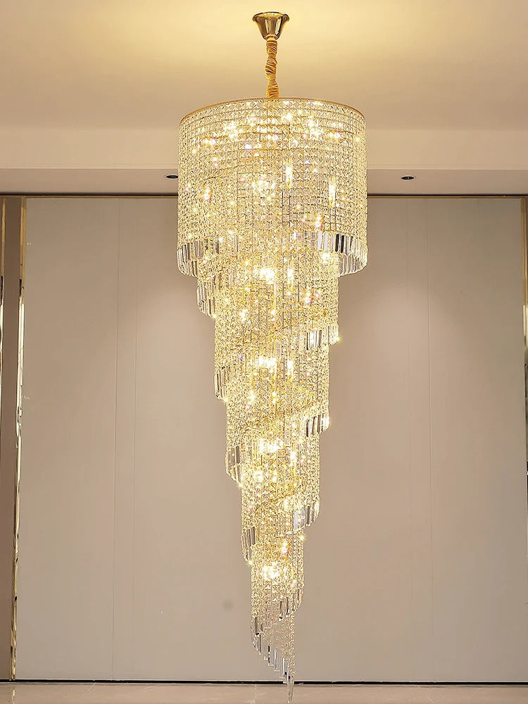 Elegant Crystal Ceiling Lighting Fixture