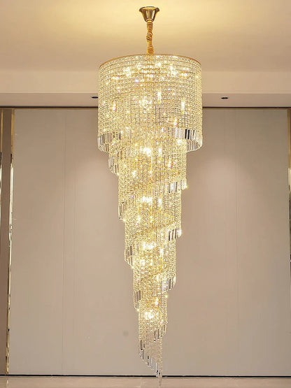 Elegant Crystal Ceiling Lighting Fixture