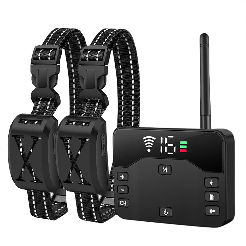Rechargeable Dog Fence Training Collar System