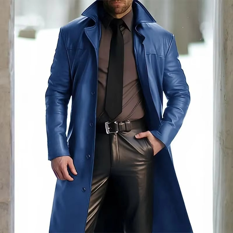 Long Warm Mens Parka Coat