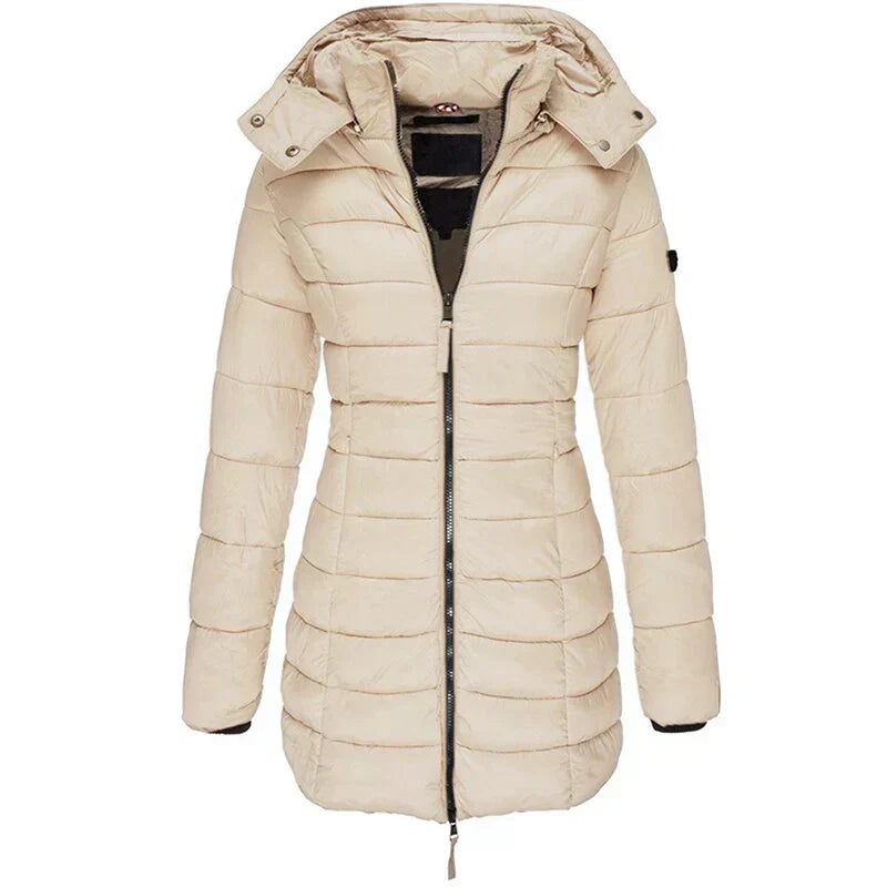 Warm Waterproof Women's Down Parka Coat