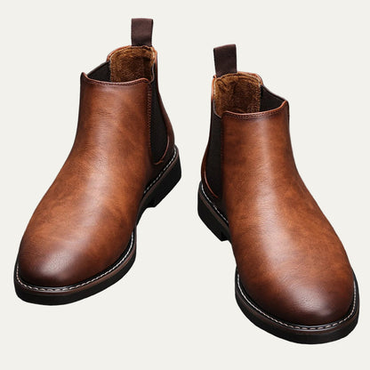 Men's Premium Soft Leather Ankle Boots