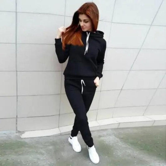 Comfortable Ladies Fitness Tracksuit - OutfitLondon