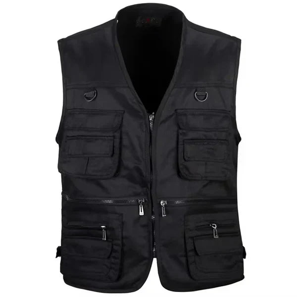 Practical Multi Pocket Cotton Work Vest