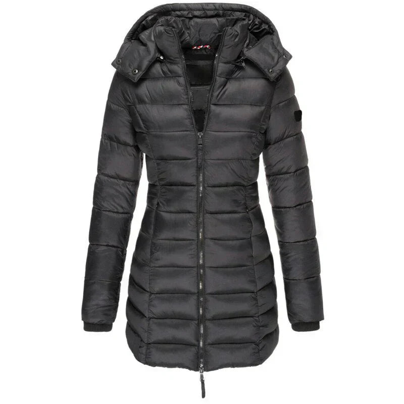 Warm Waterproof Women's Down Parka Coat