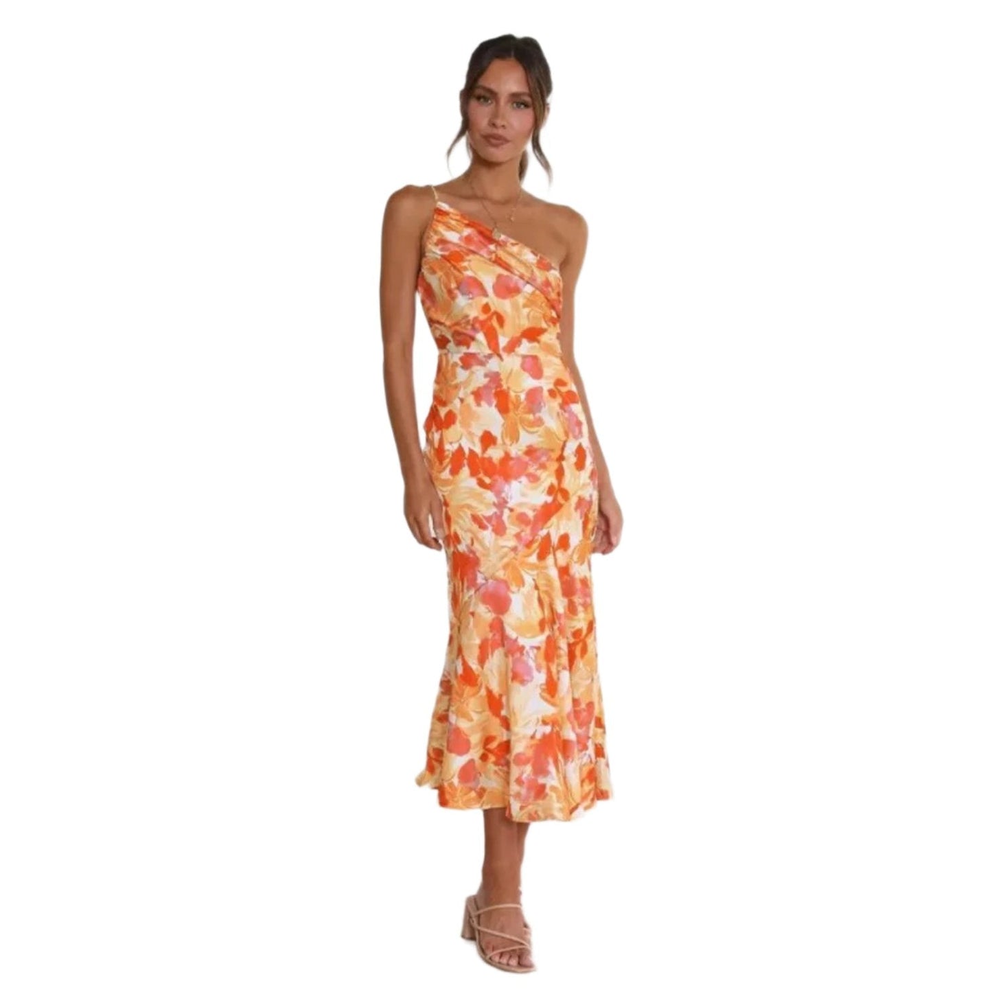 Elegant Ladies Formal Midi Party Dress - OutfitLondon