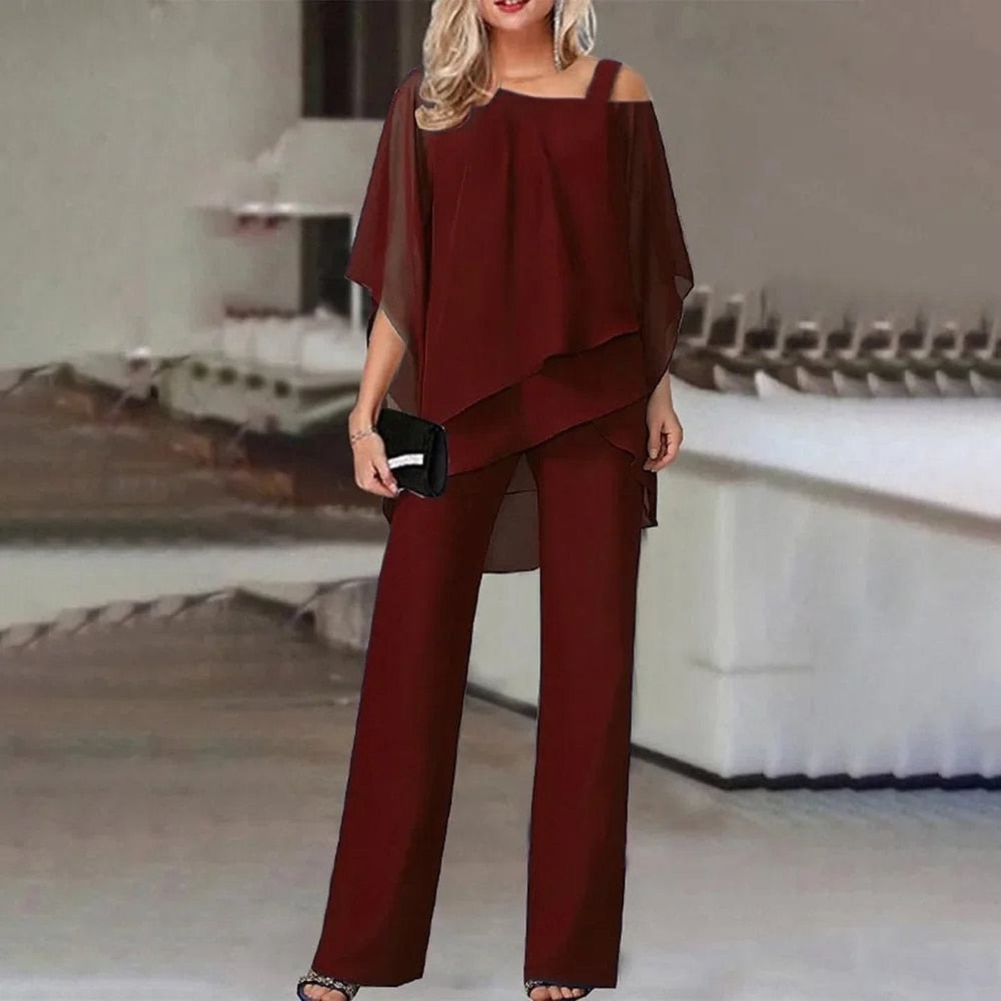 Elegant Ladies Party Dress Set