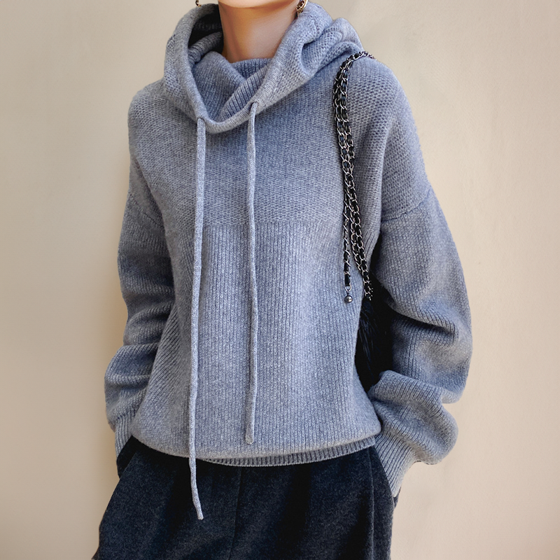 Ladies Stylish Hooded Sweatshirt