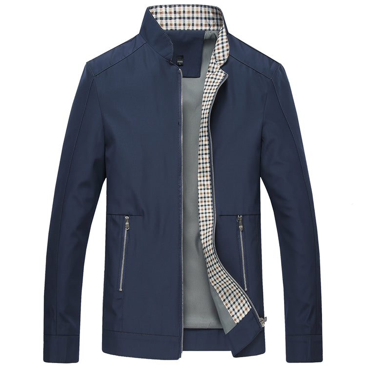 Lightweight Mens Slim Fit Bomber Jacket