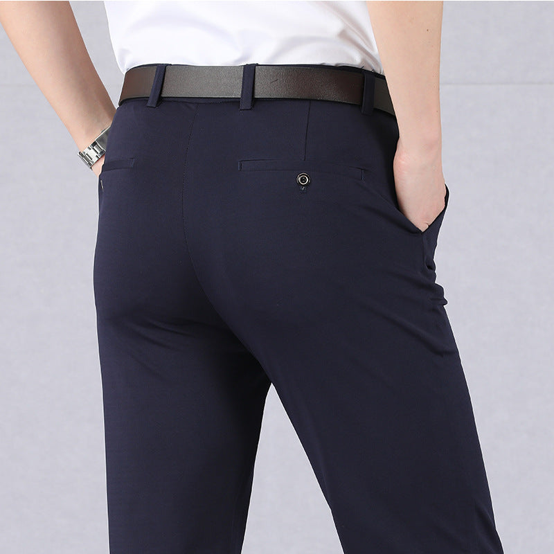 Relaxed Fit Mens Slim Fit Stretch Pants