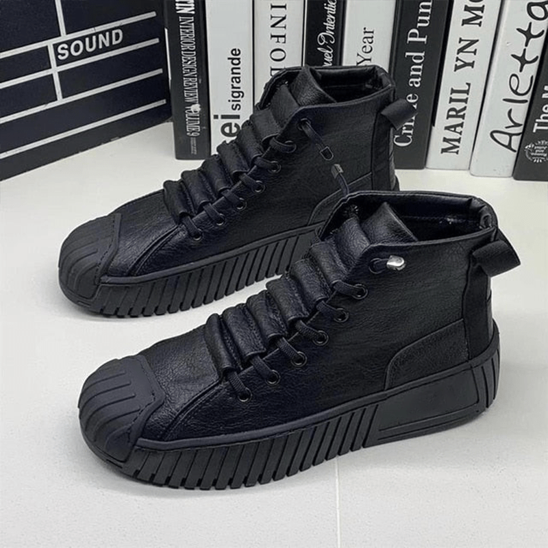 Soft Casual Low Heel Boots