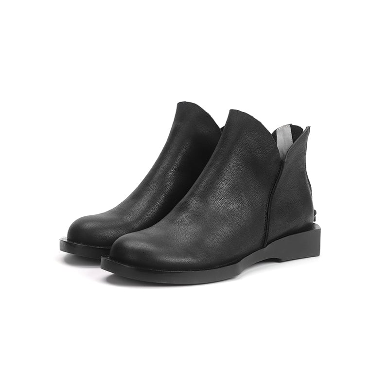 Warm Waterproof Leather Moccasin Shoes