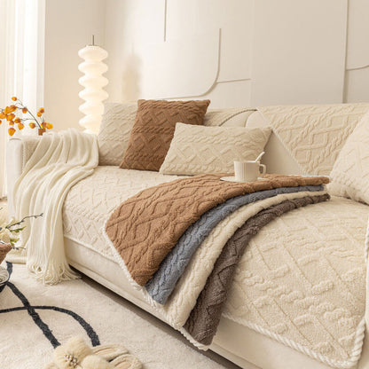 Anti-Slip Sectional Couch Cover,  Thicken Sofa Slipcover