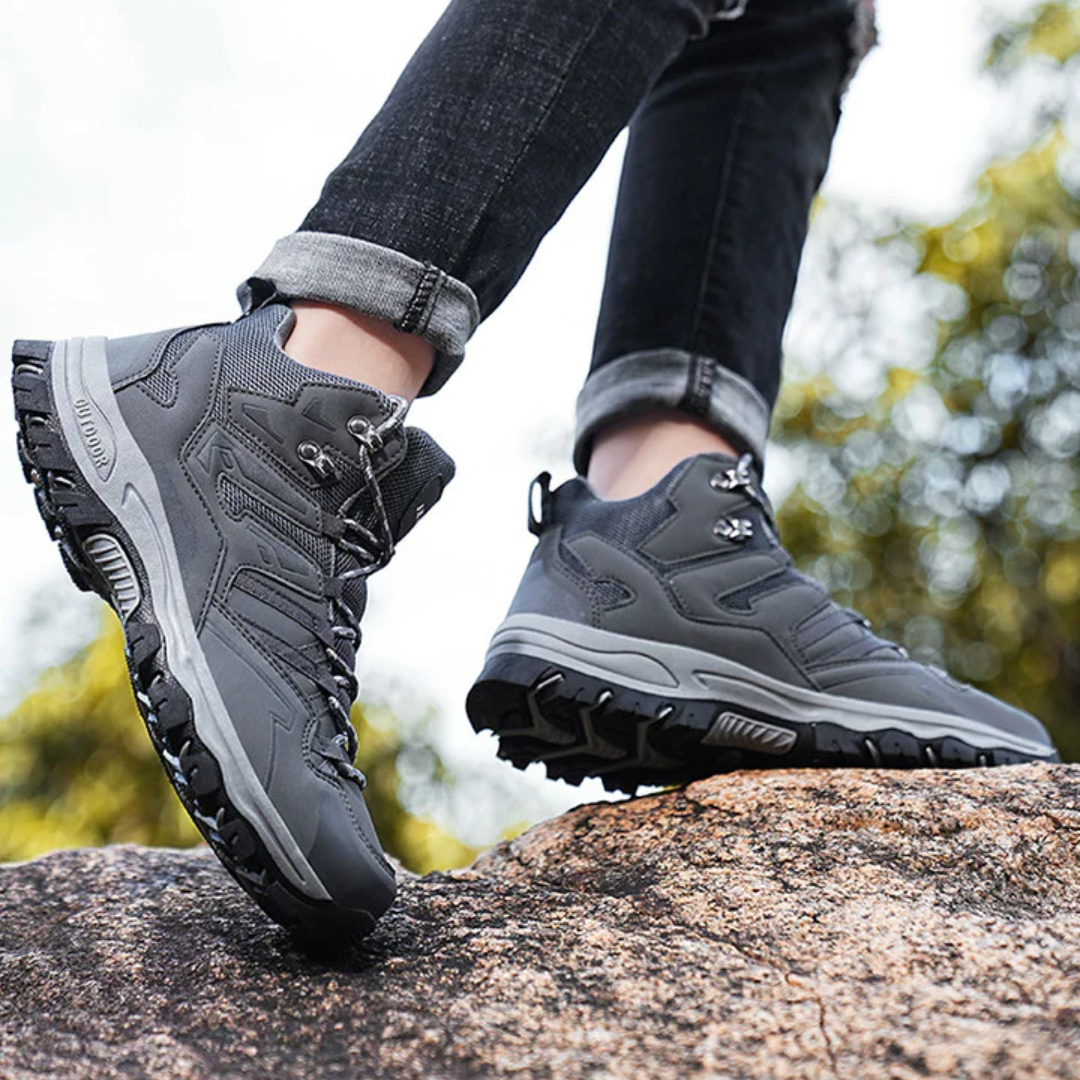 Lightweight Orthopedic Outdoor & Hiking Boots with Cushioned Soles