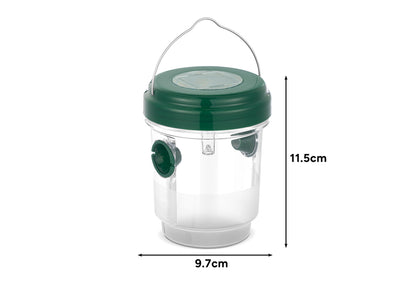 Set of 2 solar powered insect traps