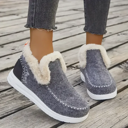 Orthopedic Winter Wool Snow Boots Cozy Winter Slipper