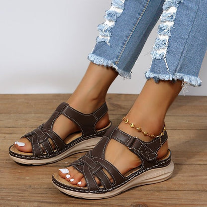 Orthopedic Platform Hiking Sandals | Comfortable, Breathable All-Season Footwear