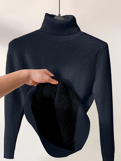 Soft Women's Classic Crew Neck Pullover Sweater